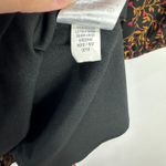 Old Navy  Dress M Black Floral Midi Boho Cottage Prairie Dark Feminine Romantic Photo 4