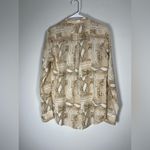 Equipment  Snakeskin Print Silk Button Down Shirt Sz XS Business Professional Photo 1