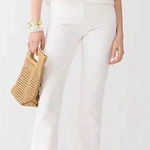 J.Crew  White Ashbury Flare Jeans Size 25 Photo 0