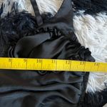 ZARA Black‎ Ruffle Babydoll Top, Goth Whimsigoth Grunge Indie Sleaze Coquette XS Photo 4