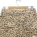 Free People NWT Printed Dogtown High Waist Shorts Cheetah Black Tan Size 29 NEW Photo 7
