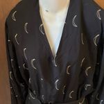 Vtg Witch moon midi dress black Size M Photo 5