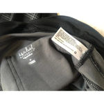 NWT Isabel Maternity Plaid Ponte Pants size medium Black Photo 5