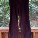 Anthropologie  Tulle Women's Brown Corduroy Flare Leg Pants Size 8 Photo 0