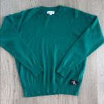 Calvin Klein Jeans Green Pullover Crewneck Sweater Small Photo 1
