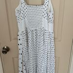 Banana Republic  white polka dot dress  Photo 2