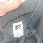 NSF Revolve Womens Kick Flare Split Hem Side Stripe Lounge Sweats Pants Size S Black Photo 3