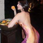 ZARA dress midi tie dye prints straps slip satin wedding party cocktail summer Photo 9