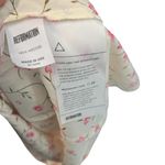 Reformation  Floral Print Button Front Mini Dress Cream Pink Size‎ 4 *Flawed Photo 14
