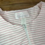 Vintage Vandemere House Coat/Dress Pastel Seersucker Zip Up Robe Nightgown Sz M Size M Photo 3