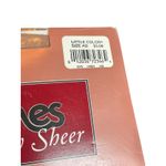 Hanes Silky Sheer Thigh High Stockings Sz AB Little Color Classic Sandalfoot Photo 7