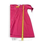ALDEN ADAIR Hot Pink Button Front Puff Sleeve Mini Dress Size L Size L Photo 8