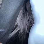 Vintage Fleurette black wool long coat velvet collar and handcuff Size 6 Photo 11