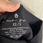 Spiritual Gangster  black wide ribbed biker shorts size XS/S Photo 6