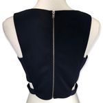 Boutique Cut Out Crop Tank Top Photo 2