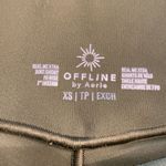 Aerie  Offline High Rise Green Bike Shorts Size‎ XS Photo 8