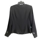 W&B VINTAGE Black Button Down Tweed Jacket with Pockets. Size 4. Photo 4