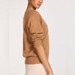 Brochu Walker  The Ennes Ruched Cashmere Sweater Toffee Mélange | S Photo 3