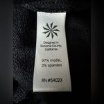 Athleta  Criss Cross Sweater Dress Size L Black Photo 8