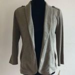 Maison Jules Slub Heathered Military Jacket sz S Photo 1