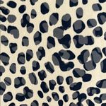 CAbi  Black and Blue Notched Collar Button Down Top Photo 3