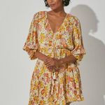 Cleobella  Audrey Mini Dress Lucia Floral Print Photo 2
