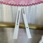 Anthropologie  Georgina Tiered Cotton Shirt Dress Size M Beachy Boho Striped Photo 6