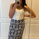 Black and Silver Skirt Size 4 Photo 3