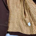 margaret o'leary Women's Vintage Button Blazer Jacket Brown Size Large EUC FLAW Photo 4