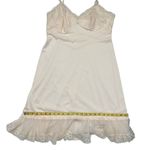 Vintage Unbranded Femine Chemise / Slip Dress Pale Pink / Peach Size L Size M Photo 9