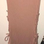 Honey Punch NWOT Ribbed Lace Up Bodysuit Photo 0