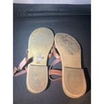 blowfish Waggy Brown Faux Leather Thong Strap Ankle Buckle Sandals Size 6.5 Photo 1