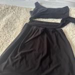 South Boutique Side tie black mini dress Photo 4