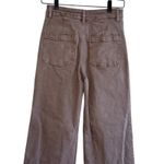 Mango Women’s Sz 4 Catherine Culotte High-Rise Jeans Brown Photo 4