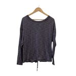 Lululemon ✨ Laced With Intent Grey Laced Back Long Sleeve Sz 6 Top✨ Photo 9