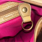 STONE MOUNTAIN tan Pebble Leather Baguette Purse Photo 3