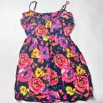 Justify Women's Thin Adjustable Strap Floral Elastic Waist Dress Sz M Photo 5