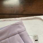 Halogen wide leg cropped trousers pants Lavender NWT Women’s size 4 Pleated Photo 5