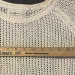 Abercrombie & Fitch Womens Pullover Sweater Size S White Crew Neck Wool Blended Photo 5