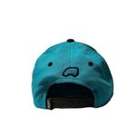 Trukfit blue paint drip logo adjustable snapback flat bill hat Photo 3