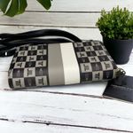 London Fog  Diana Signature Double Zip Crossbody Bag NWT Photo 2