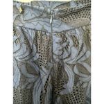 Yumi Kim  Raja Romantic Tulip Lace Sunday Midi Skirt Navy NWT XS Photo 4