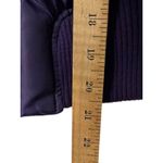 NWOT Women's Small Purple Puffer Vest Faux Fur Hooded Ski Resort Chalet Hiking Photo 4
