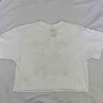 Nickelodeon 90s Girl comic print white colorful cropped mini Baby Tee T-Shirt Photo 2