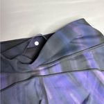 Lululemon athletica Black and Purple Striped Leggings Photo 2