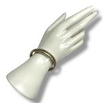 Vintage Monet Womens Bracelet Gold Tone Stretchy Flexible Fashion Jewelry Photo 1