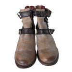 FREEBIRD by Steven  Belgium taupe leather Western Ankle boots booties 11 Photo 4