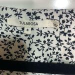 Tularosa Aritzia Long Sleeve Black, White Floral Drift Away High Low Top, Dress Photo 4