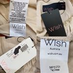 Wish NWT Peony Taj Dress Beige Small Photo 6