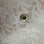 Vintage Unbranded Light Pink Lace Clutch Bag Delicate Photo 7